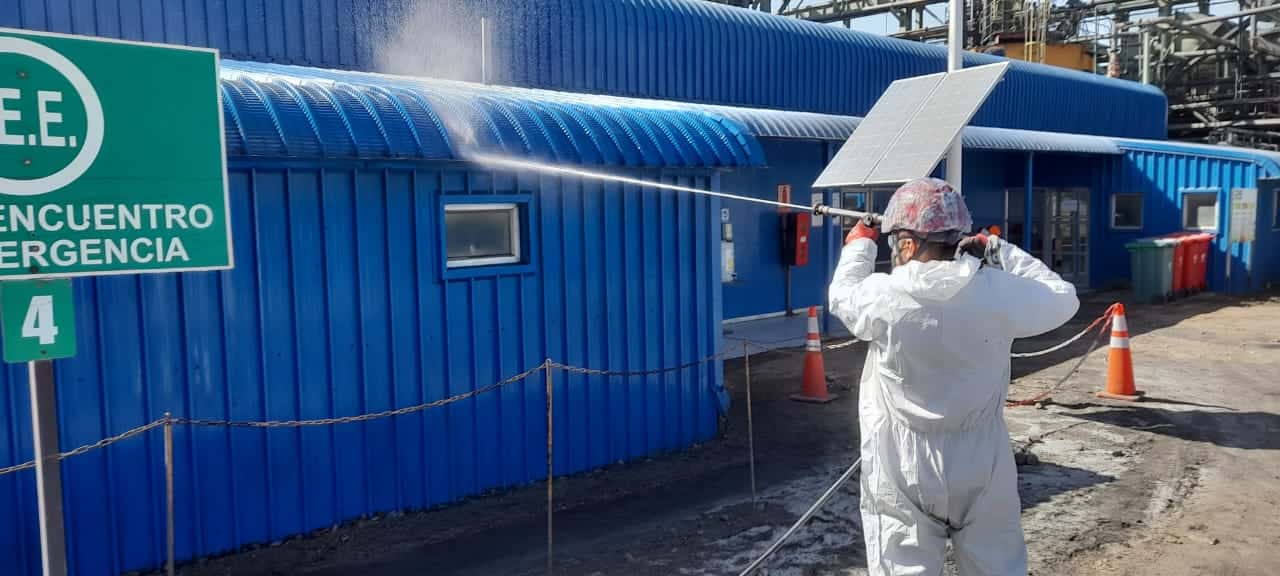 Hidrolavado de instalaciones