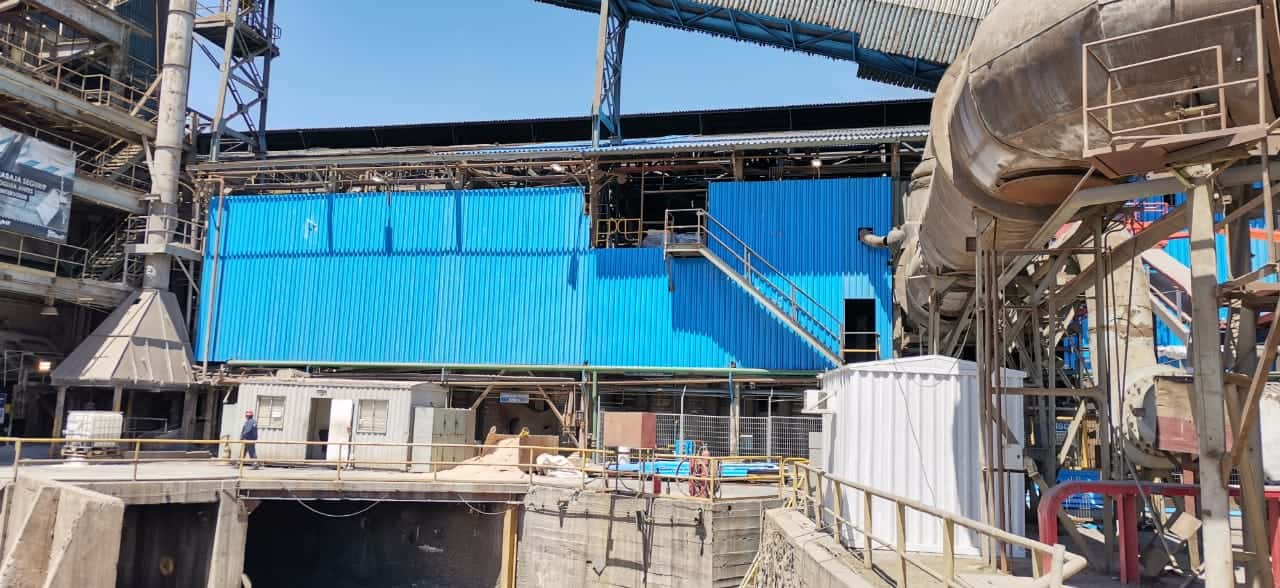 Edificio en reparación