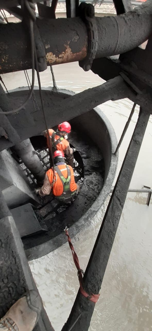 Limpieza de hidroespesador en CMP Magnetita