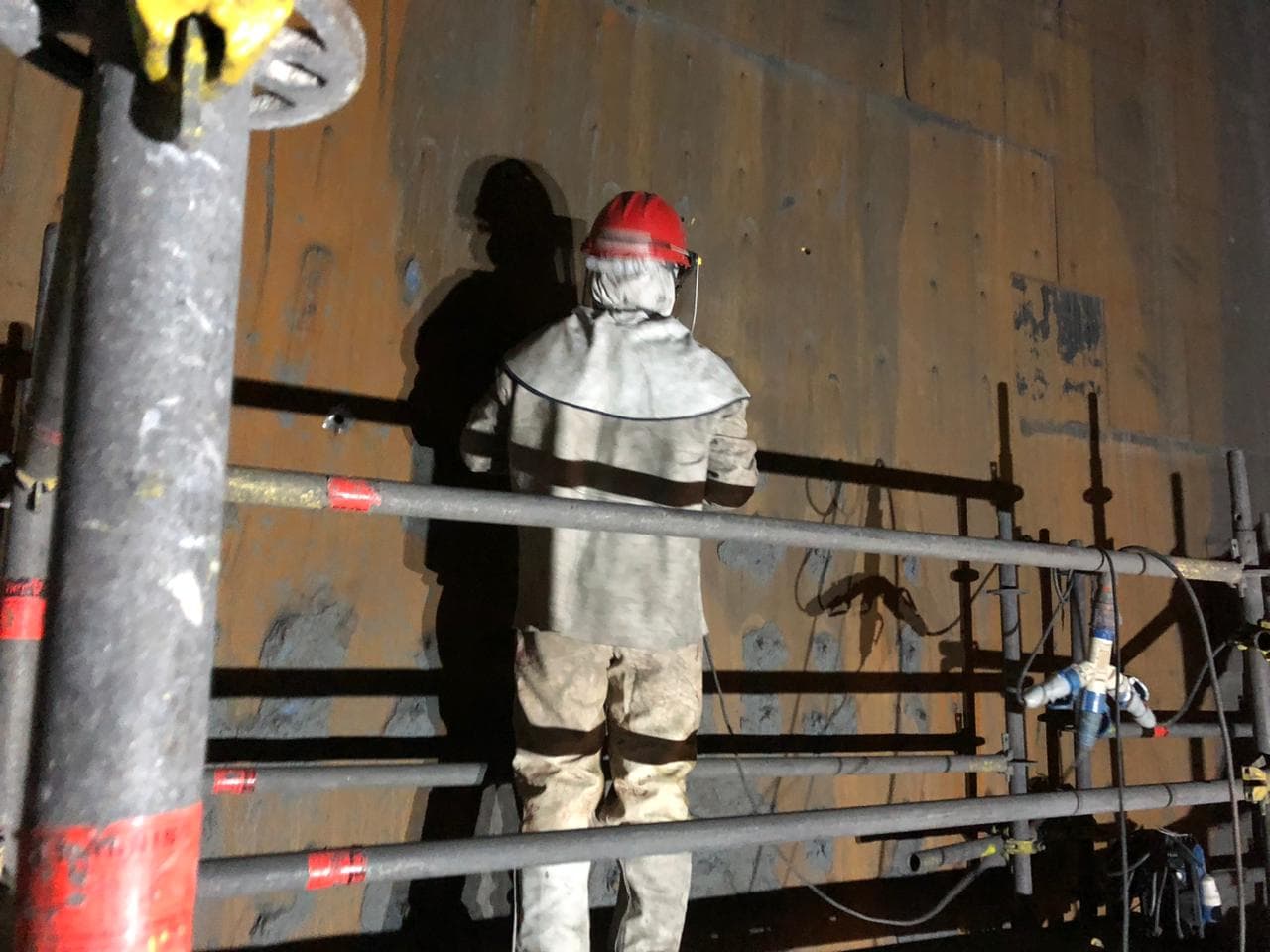 Obra civil en altura